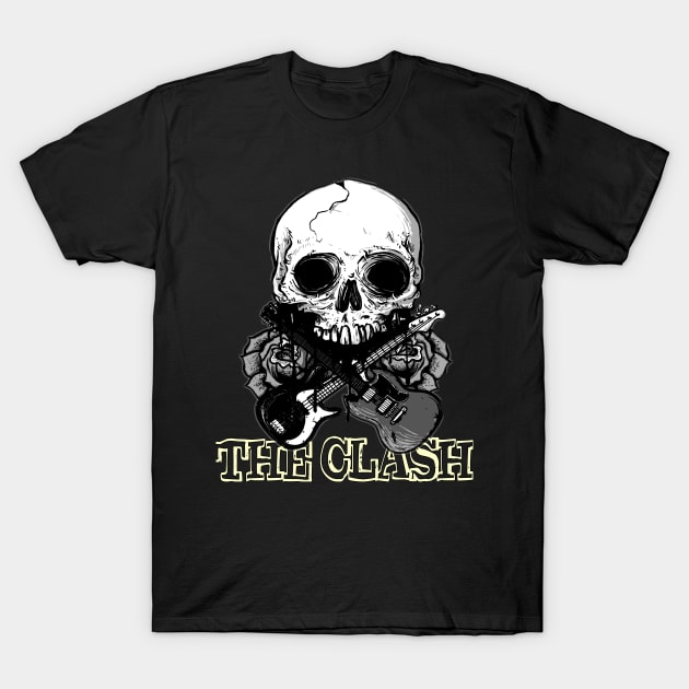 skull the clash T-Shirt by DelSy